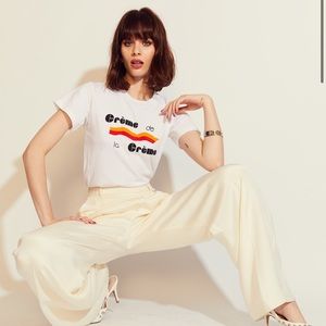 Brand New Monogram CREME DE LA CREME Tee